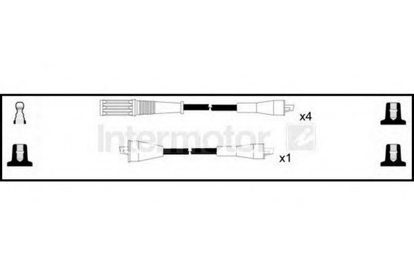 STANDARD 73344 Ignition Cable Kit